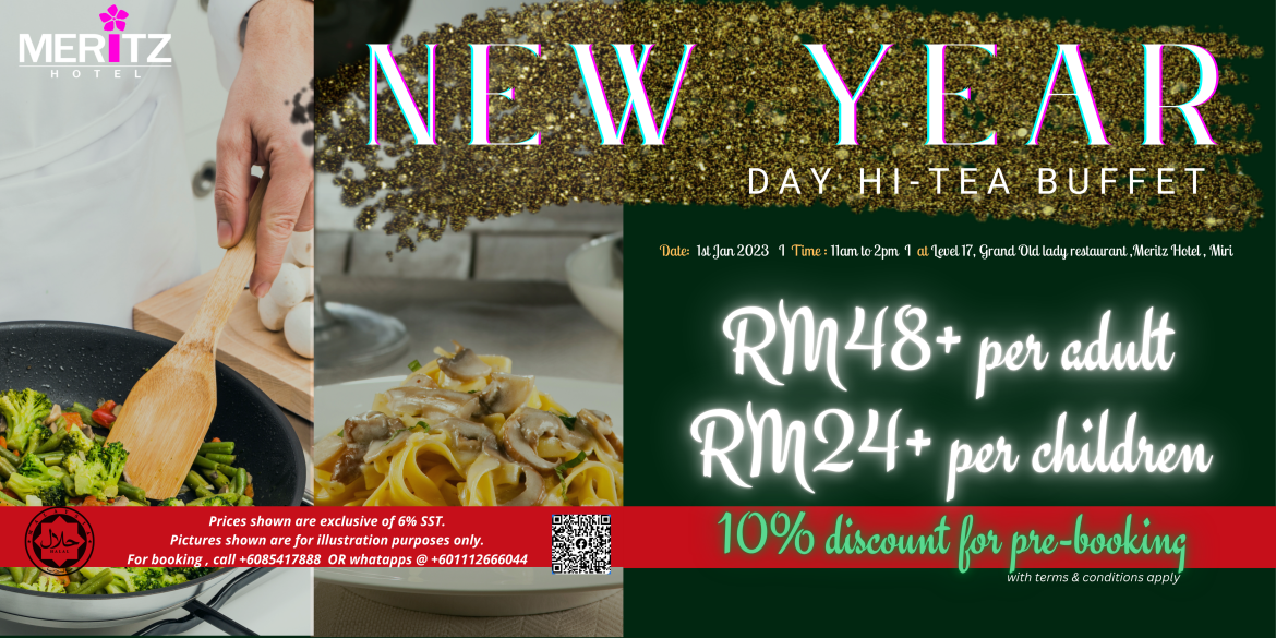Christmas Day & New Year Day HiTea Buffet Meritz Hotel